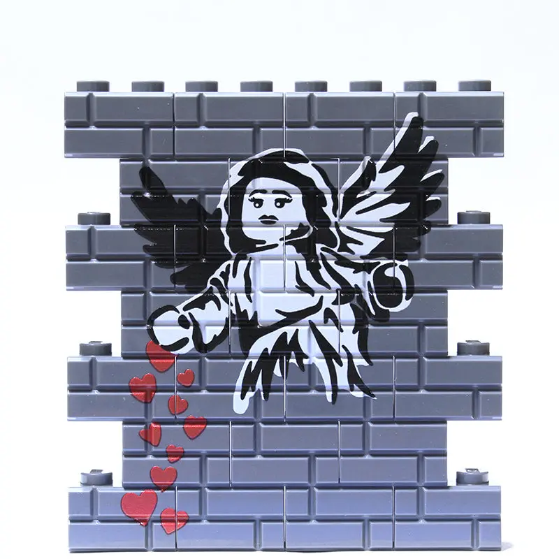 Graffiti Wall - Angel Hearts 2