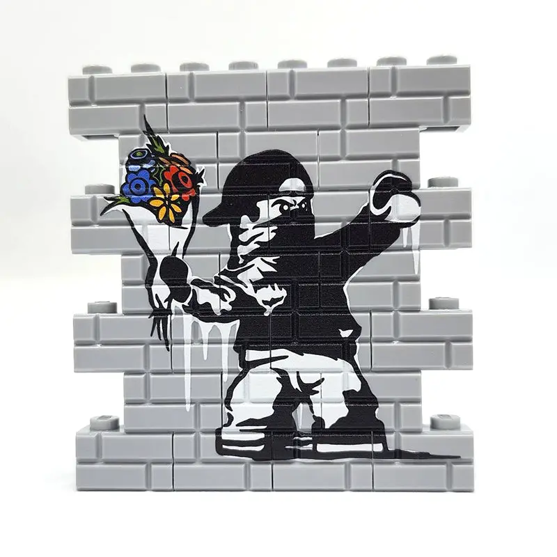 Graffiti Wall - Bouquet Bomb 2