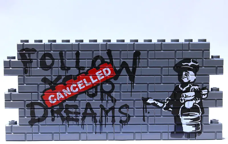 Graffiti Wall - Follow Your Dreams 1