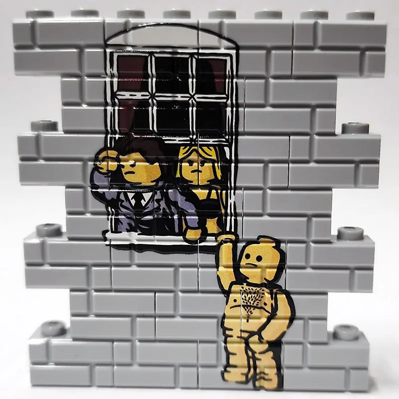 Graffiti Wall - Hanging Around 1