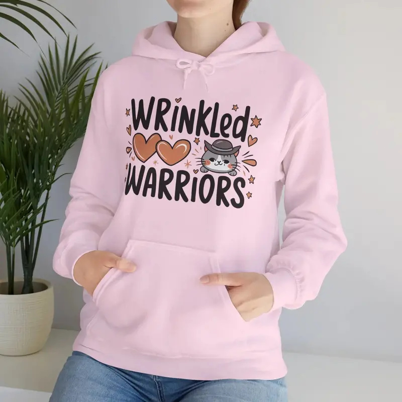 Grandmeow's Guardian Unisex Heavy Cotton Hoodie 11
