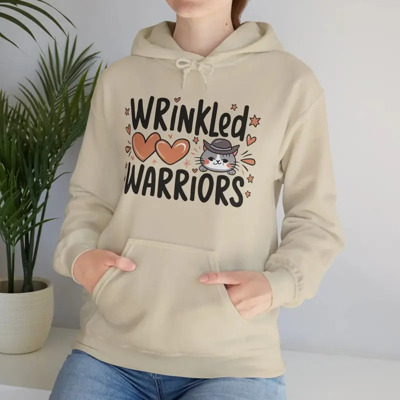 Grandmeow's Guardian Unisex Heavy Cotton Hoodie 9