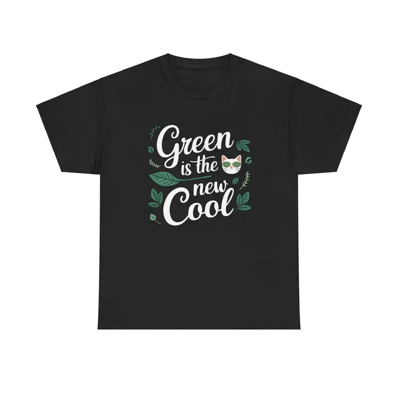 Green Is The New Cool Nature Cotton Tee 5