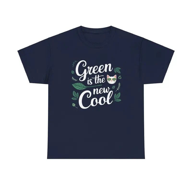 Green Is The New Cool Nature Cotton Tee 6