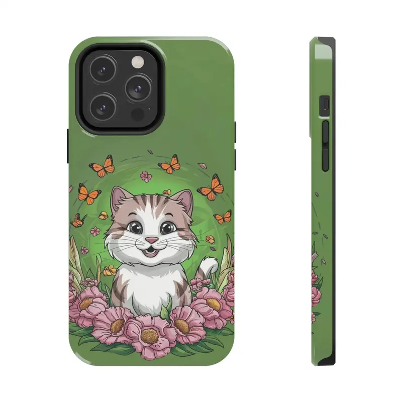 Green Mewsic Tough Case 16