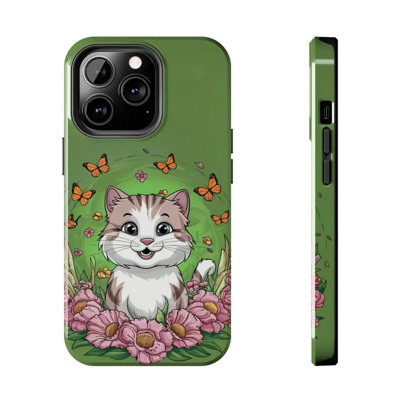 Green Mewsic Tough Case 19