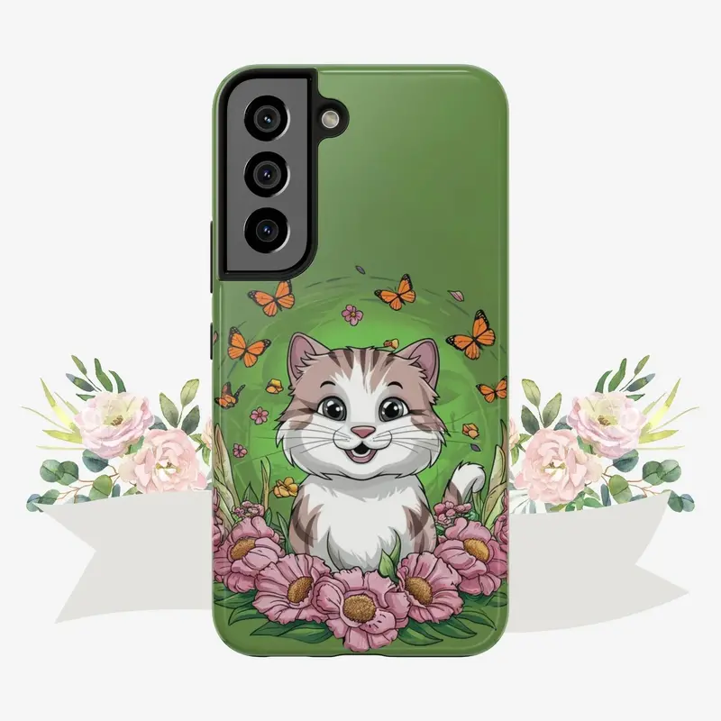 Green Mewsic Tough Case 27