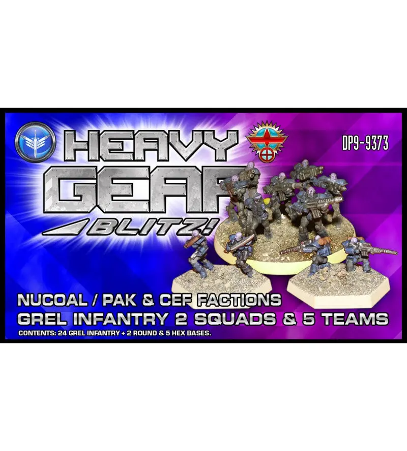 Grel Infantry 2 Squads And 5 Teams Pack 1