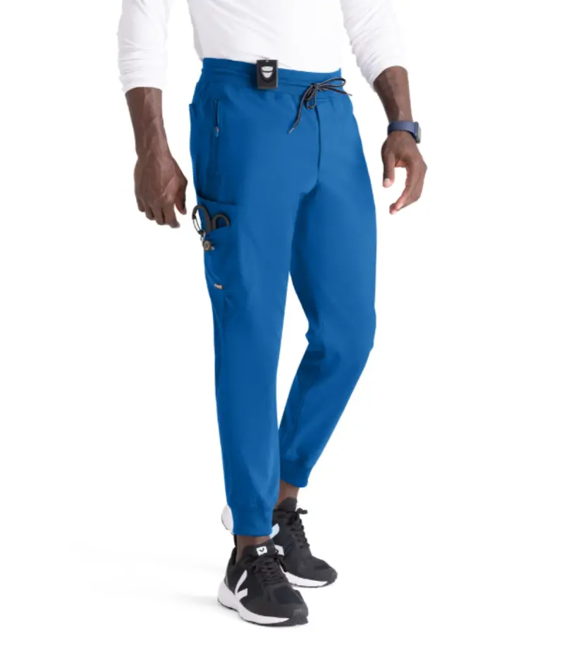 Grey's Anatomy Men's Murphy 5-Pocket Jogger Zip-Fly Scrub Pant 3
