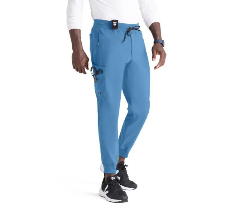 Grey's Anatomy Men's Murphy 5-Pocket Jogger Zip-Fly Scrub Pant 6