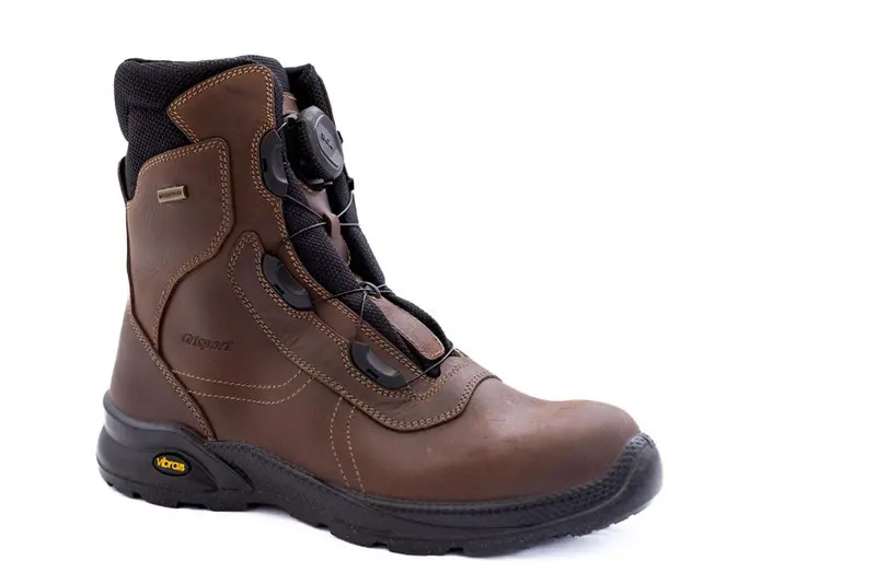 Grisport Boa Enforcer 8" Soft Toe Work Boot-#7009P21t-Brown 1