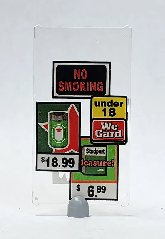 Grocery Store Window - No Smokin 1