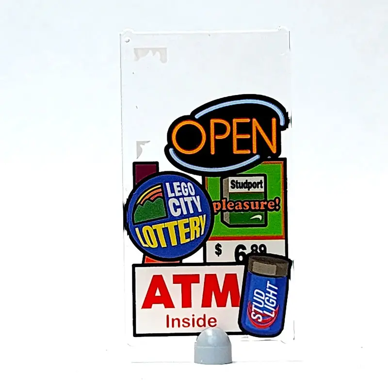 Grocery Store Window - Open 1