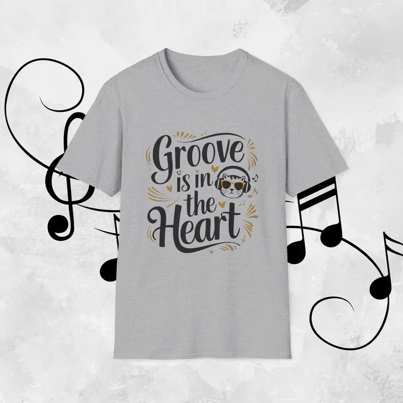 Groove In The Heart Cotton Men Tees 3