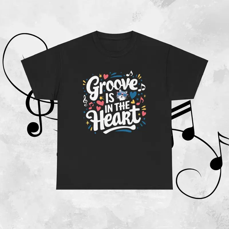 Groove In The Heart Cotton T-Shirt 5
