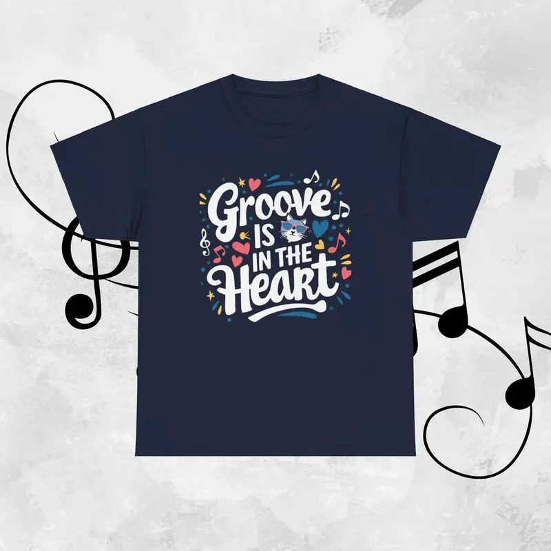 Groove In The Heart Cotton T-Shirt 6