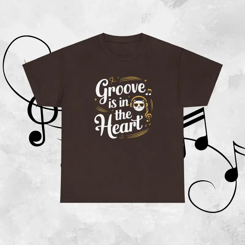 Groove In The Heart Cotton T-Shirt 6