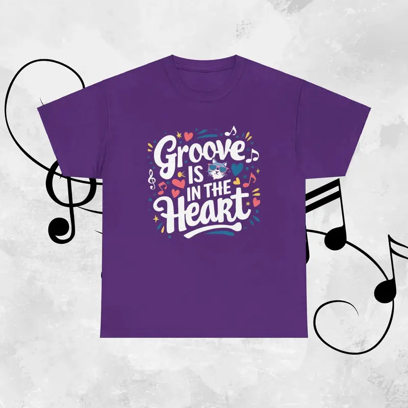 Groove In The Heart Cotton T-Shirt 7