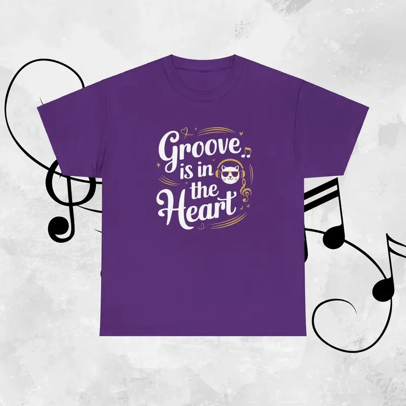 Groove In The Heart Cotton T-Shirt 8