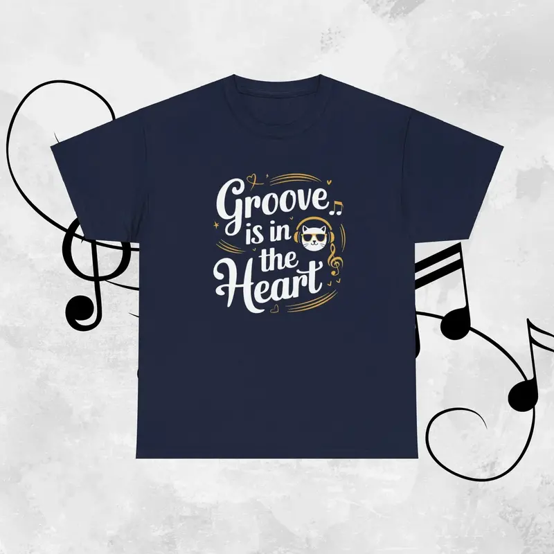 Groove In The Heart Cotton Tshirts 8