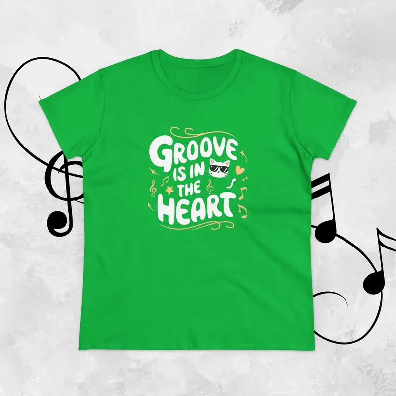 Groove In The Heart Women Tshirts 10