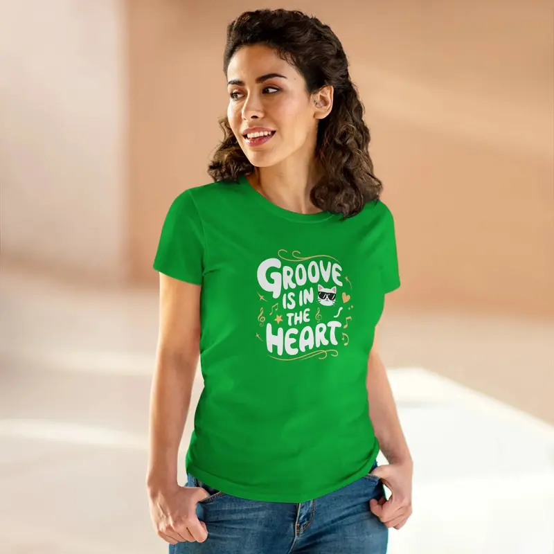 Groove In The Heart Women Tshirts 11