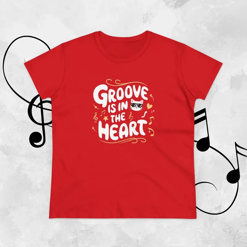 Groove In The Heart Women Tshirts 16