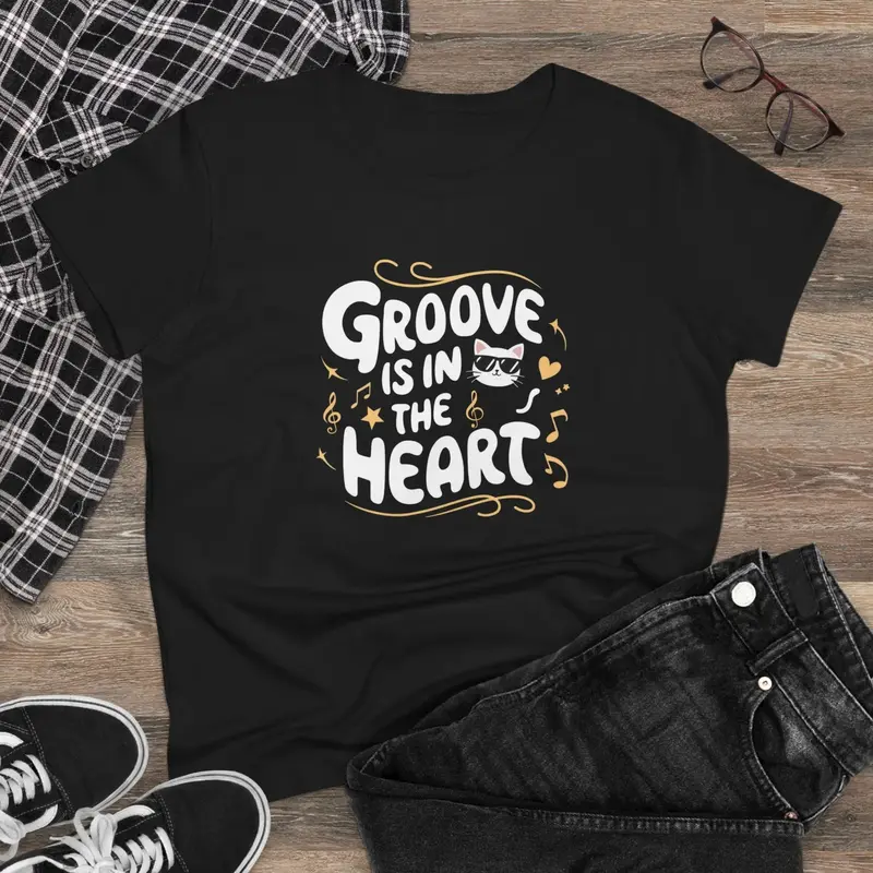 Groove In The Heart Women Tshirts 3