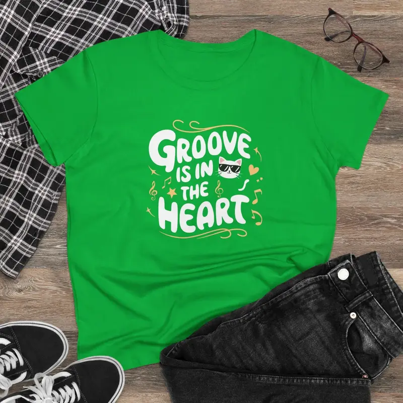 Groove In The Heart Women Tshirts 5