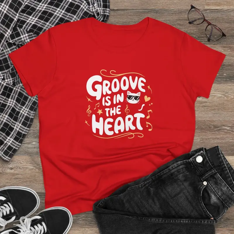 Groove In The Heart Women Tshirts 5