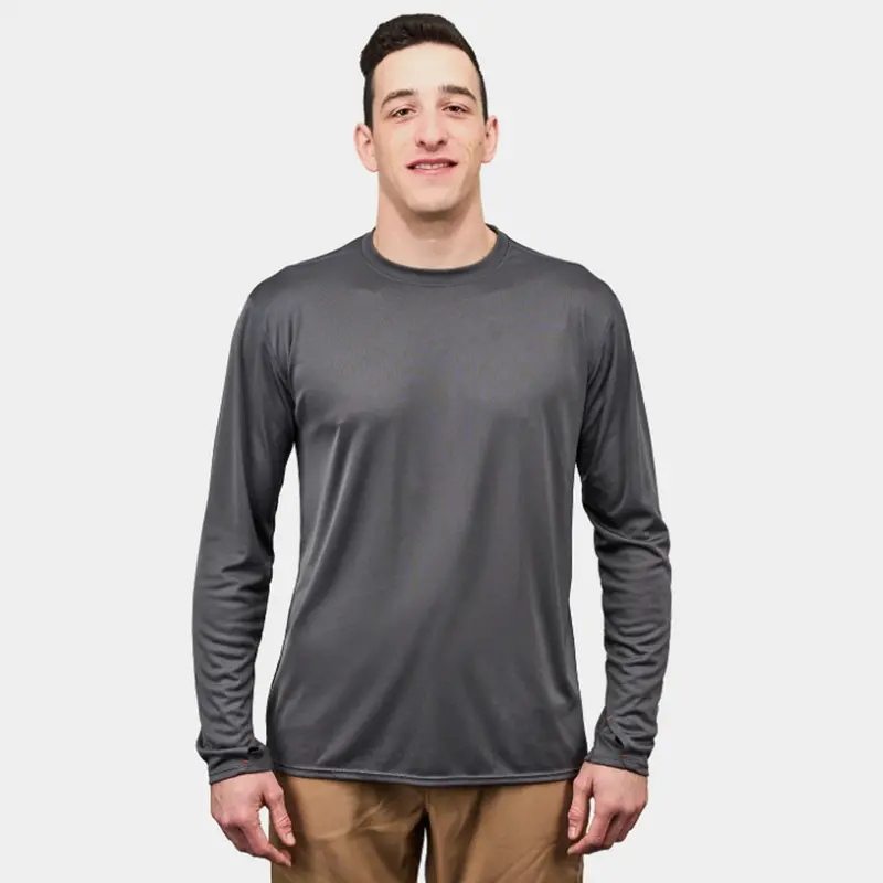 Grundéns Men's Tough Sun Crew Performance Long Sleeve T-Shirt 1