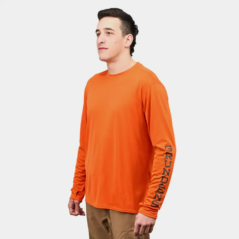 Grundéns Men's Tough Sun Crew Performance Long Sleeve T-Shirt 6