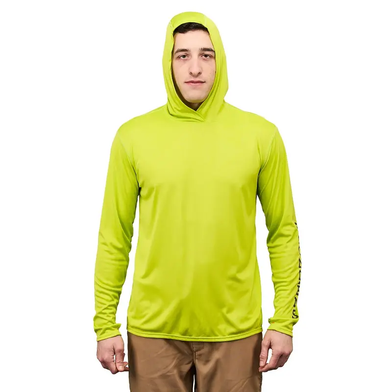 Grundéns Men's Tough Sun Hooded Long Sleeve T-Shirt 1