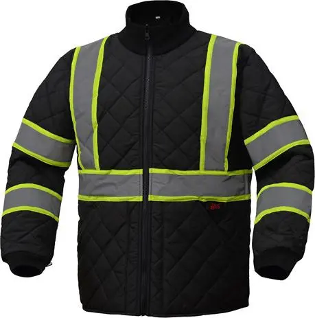 Gss Non-Ansi Quilted Jacket Black Only #8009 1