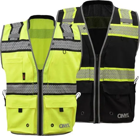Gss Onyx Class 2 Surveyor's Safety Vest 1
