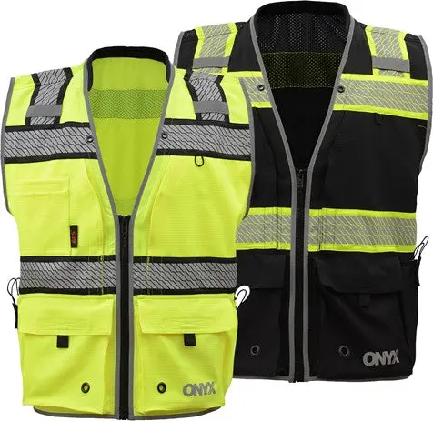 Gss Onyx Class 2 Surveyor's Safety Vest 2