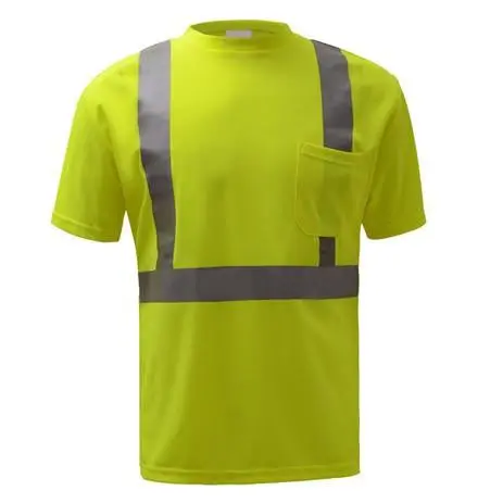 Gss Safety Cl 2 Hi-Vis Pocket T #5001 1