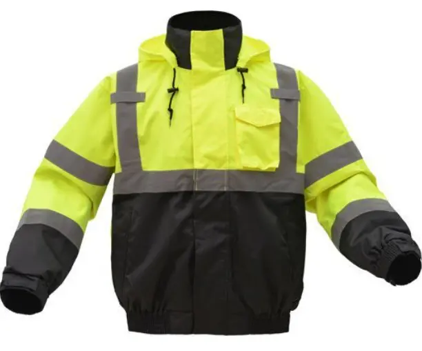 Gss Safety Class 3 3-In-1 Waterproof Bomber With Removable Fleece 1