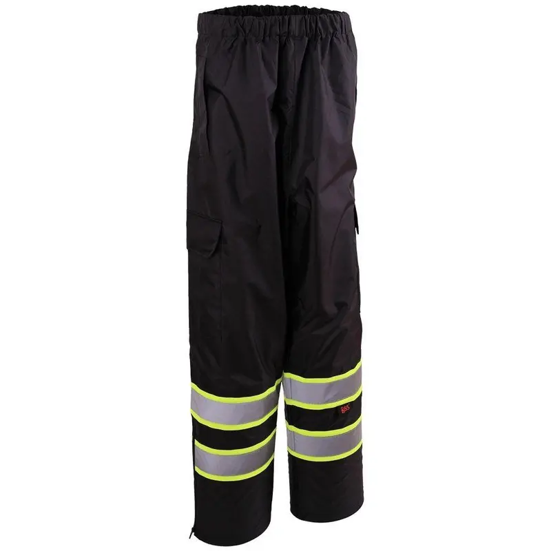 Gss Safety Contrast Series Class E Safety Rain Pants #6717 2