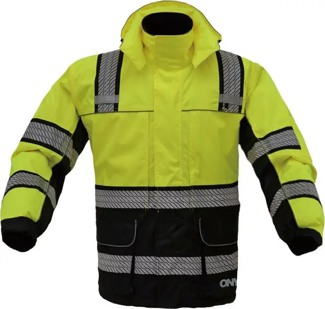 Gss Safety Onyx Rip Stop Parka With Removable Fleece Liner-Teflon Protection 2