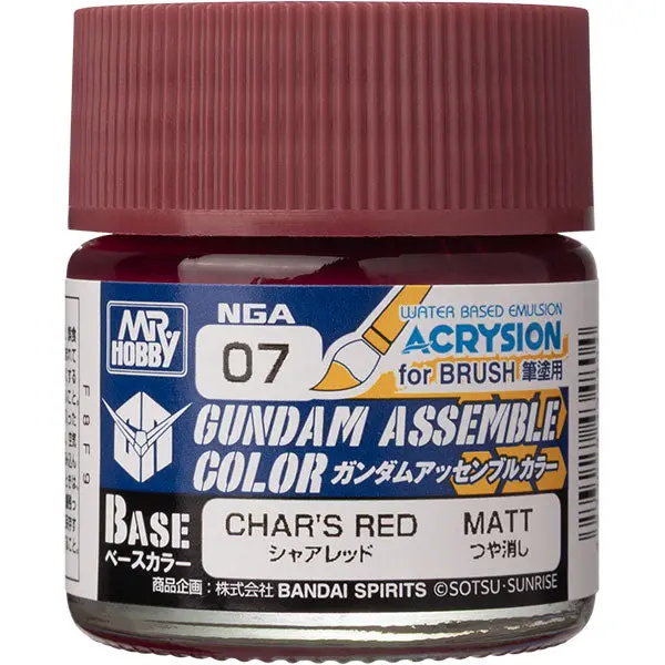 Gundam Assemble Color: Base Matte- Char's Red 1