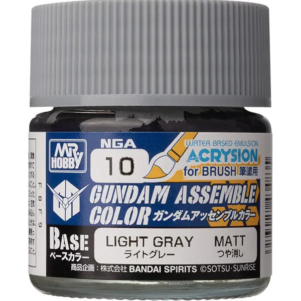 Gundam Assemble Color: Base Matte- Light Gray 1