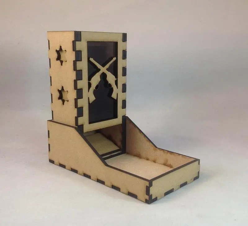 Guns Western Theme Dice Tower V3 1