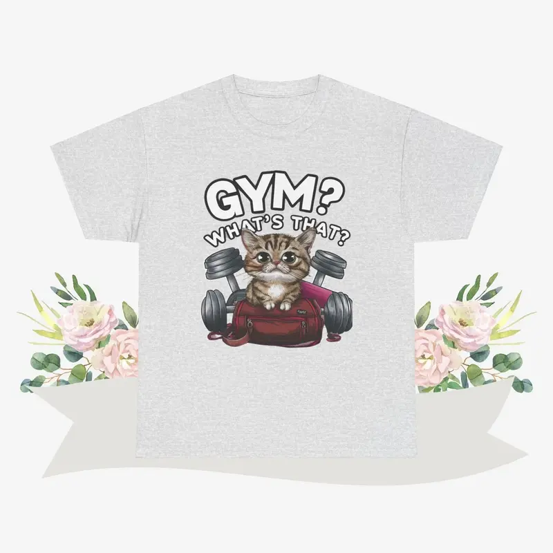 Gym What That Cotton Crew Neck Tshirt 7