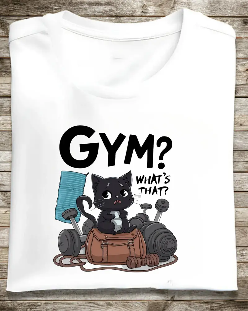 Gym What's That Cotton Tshirt 1