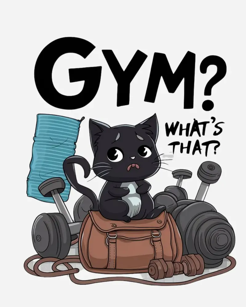 Gym What's That Cotton Tshirt 2