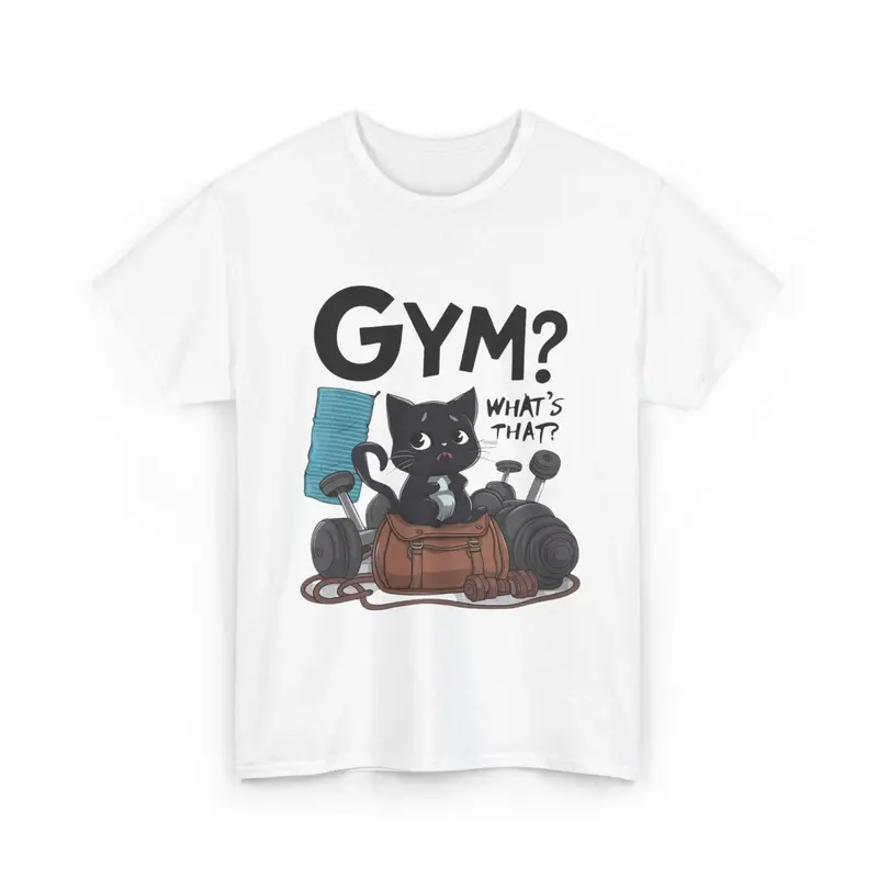 Gym What's That Cotton Tshirt 5