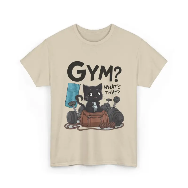 Gym What's That Cotton Tshirt 7