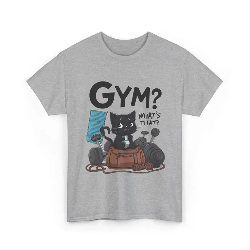 Gym What's That Cotton Tshirt 8