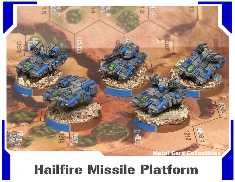 Hailfire Missile Platform- Firepower Pack 2